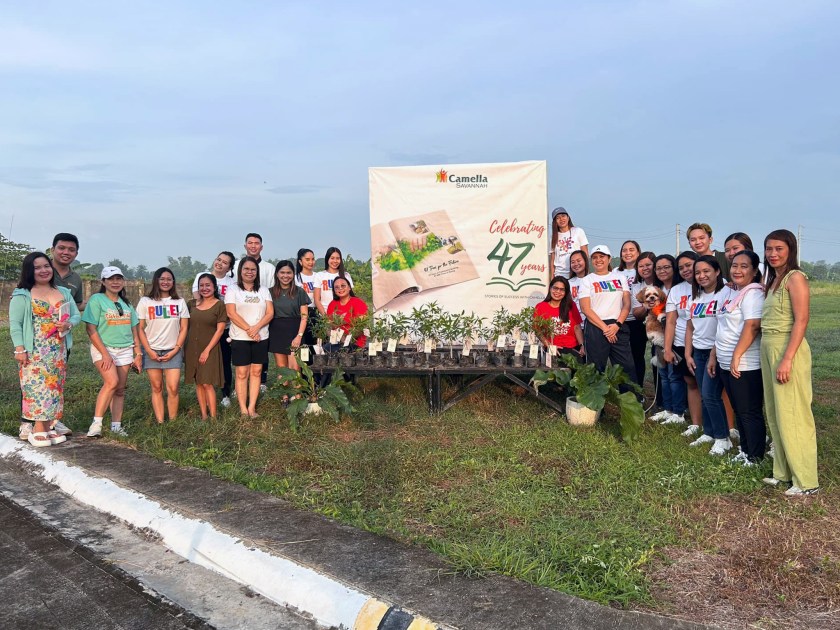 Camella weaves a large-scale tree-planting effort into its anniversary celebrations through Vista GreenViron Sustainability Initiative
