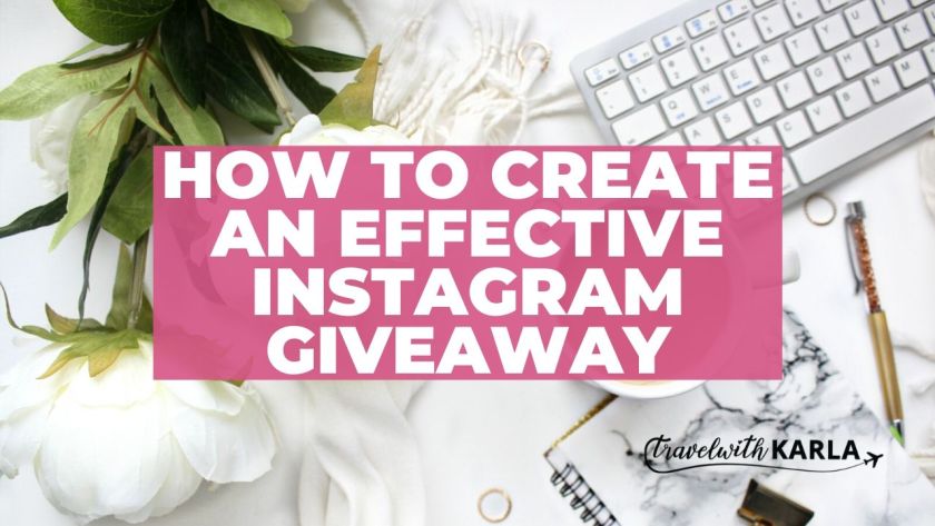 Effective Instagram Giveaway