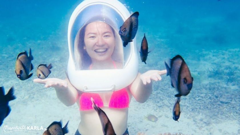 Le Soleil de Boracay Helmet Diving