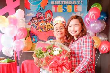 My Grandmother’s 80th Birthday with McDo Birthday Package 2025