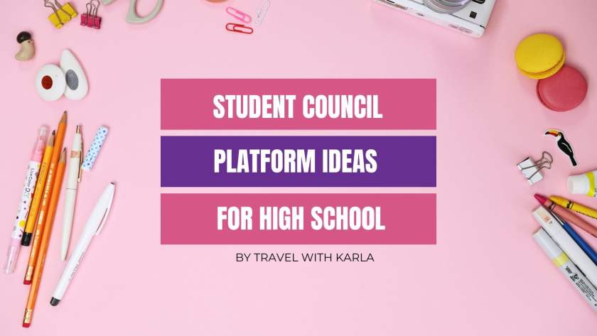 Student Council Platform Ideas
