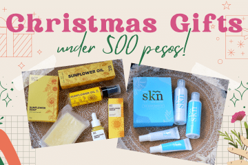 Christmas Gift Ideas under 500 pesos