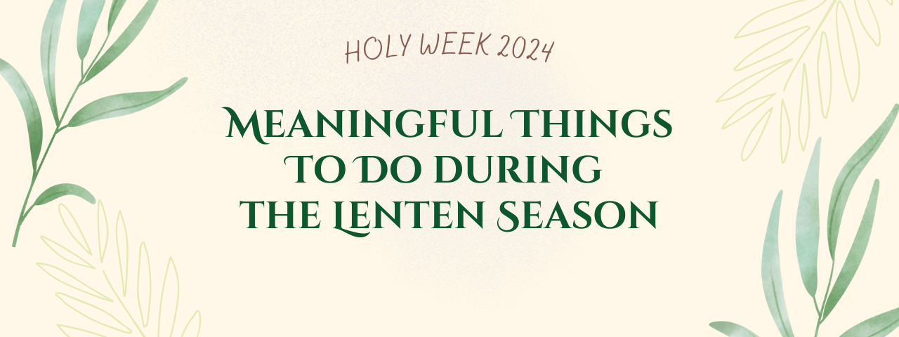 holy week 2024
