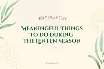 holy week 2024