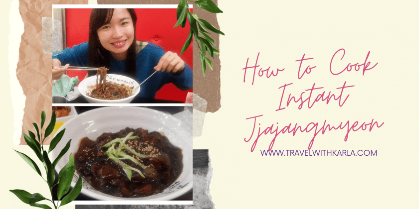 How to Cook Instant Jjajangmyeon