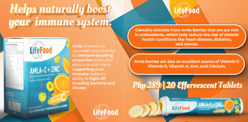 LifeFood Amla-C + Zinc