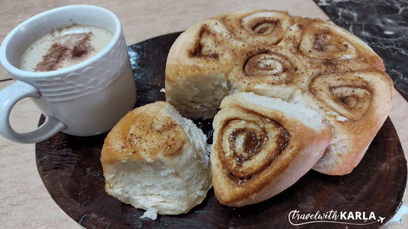 Salted Caramel Cappuccino Roll
