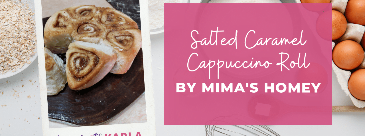 Salted Caramel Cappuccino Roll