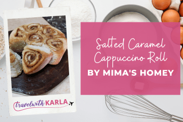 Salted Caramel Cappuccino Roll