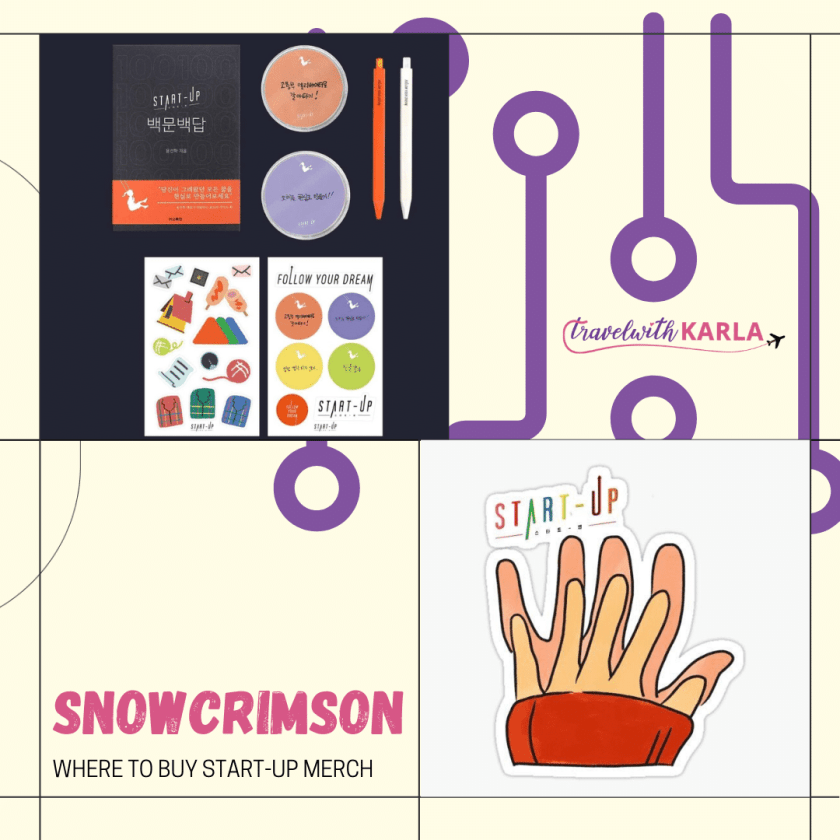 Where to Buy Start Up Kdrama Merch