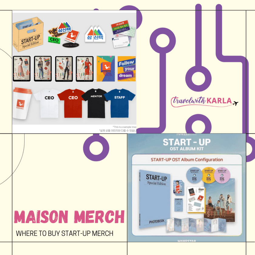 Where to Buy Start Up Kdrama Merch